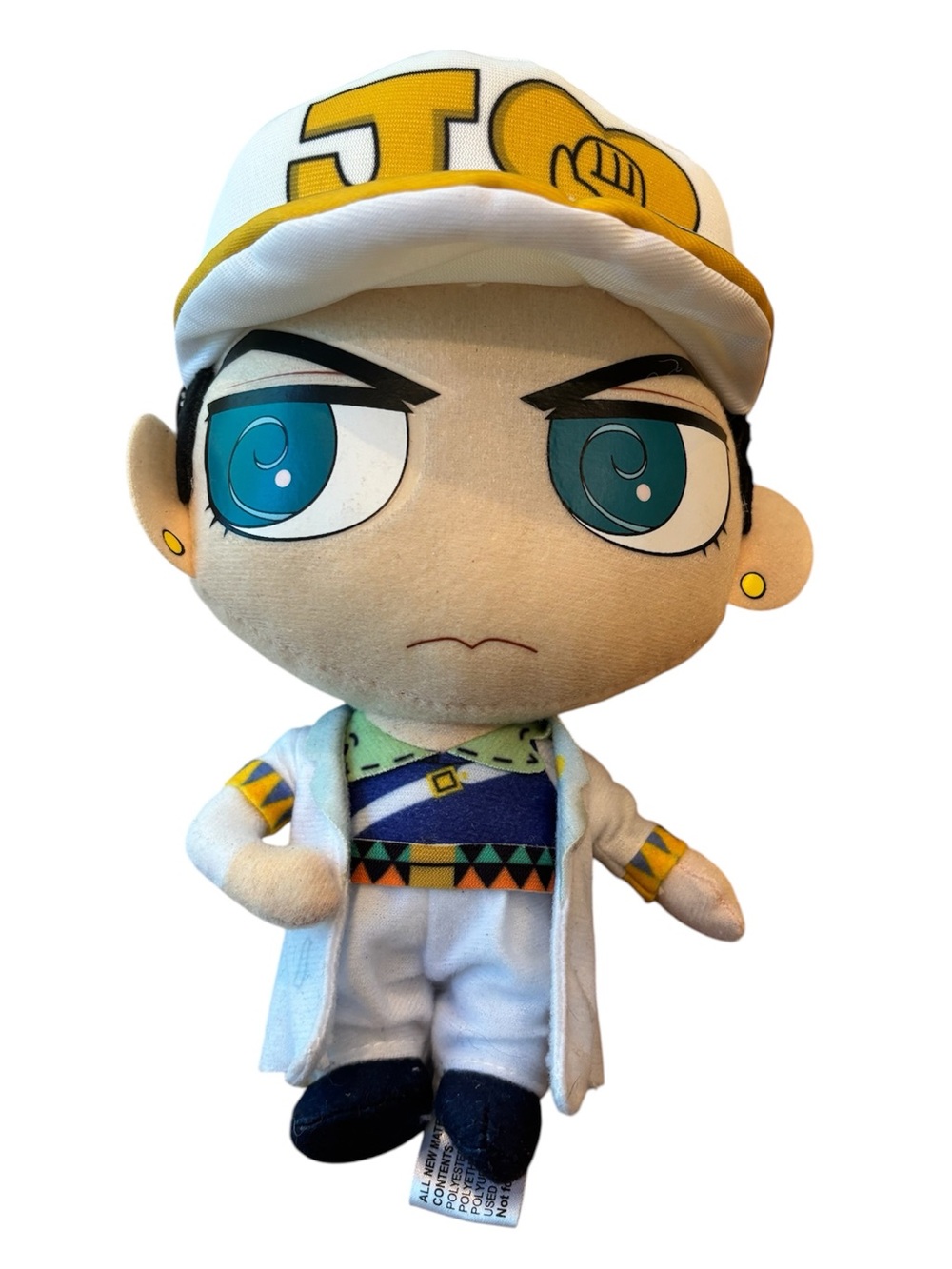 Jojo’s Bizarre Adventure Jotaro Kujo Plush Hanging Figure Anime 8”